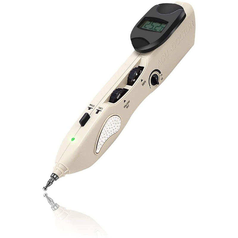 Electric Acupuncture Therapy Pen Pain Relief LY-508B Rechargable Beep Tells Meridian, Electronic Massage Acupuncture Meridian Pen