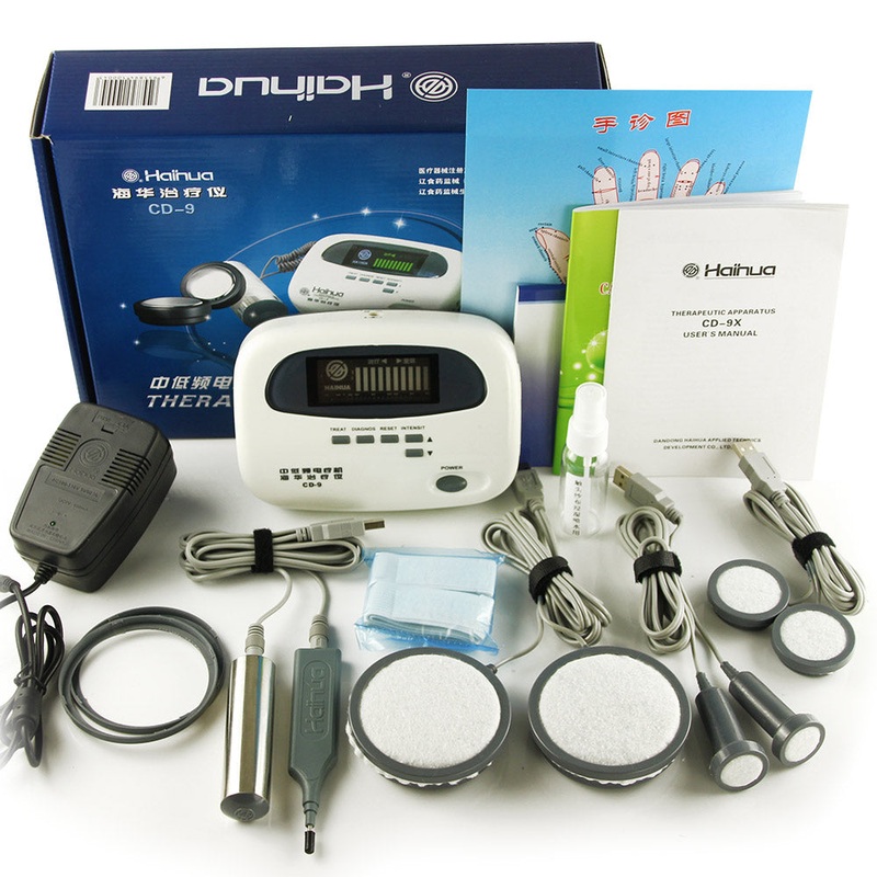 Haihua CD-9 Pro Serial QuickResult therapeutic and detection apparatus Electrical stimulation Acupuncture therapy Device 110-220V