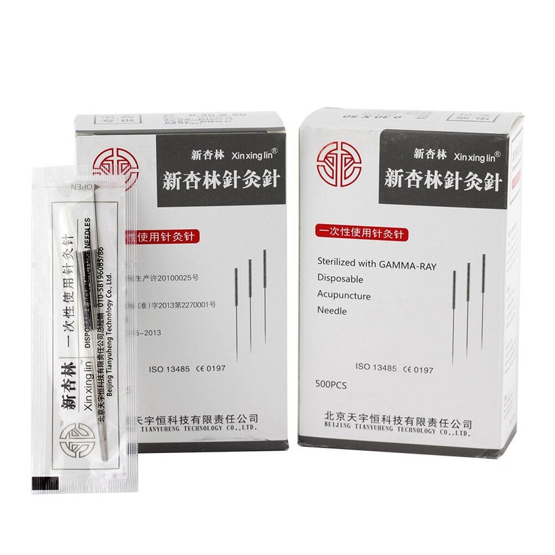 High Quality Acupuncture Needle Single Use Disposable Sterile Acupuncture Needle With Tube Needle 1500 Pcs(3 Packs) Size Choose