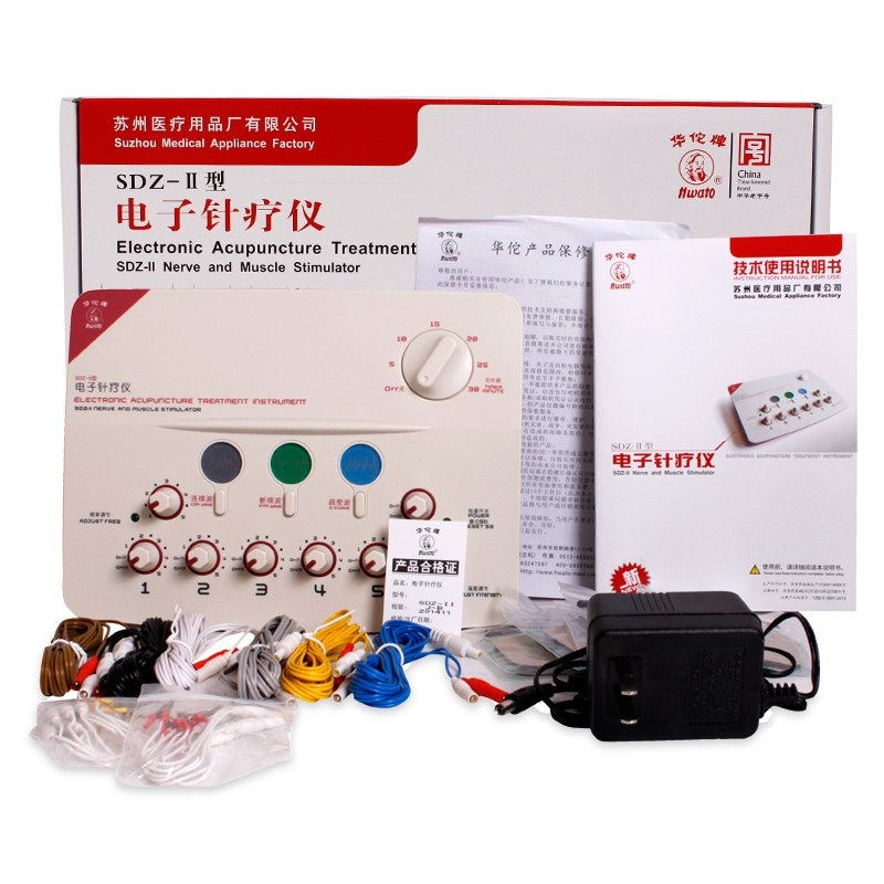 Hwato SDZ-II Nerve and Muscle Stimulator Electronic Acupuncture Instrument 3 Waveform 6 outputs