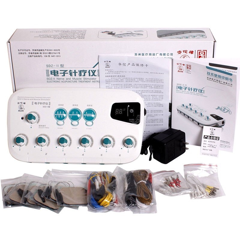 Hwato SDZ-II Upgrade Electro Acupuncture Stimulator Machine 6 output channel Acupuncture Therapeutic Apparatus 100V-240V