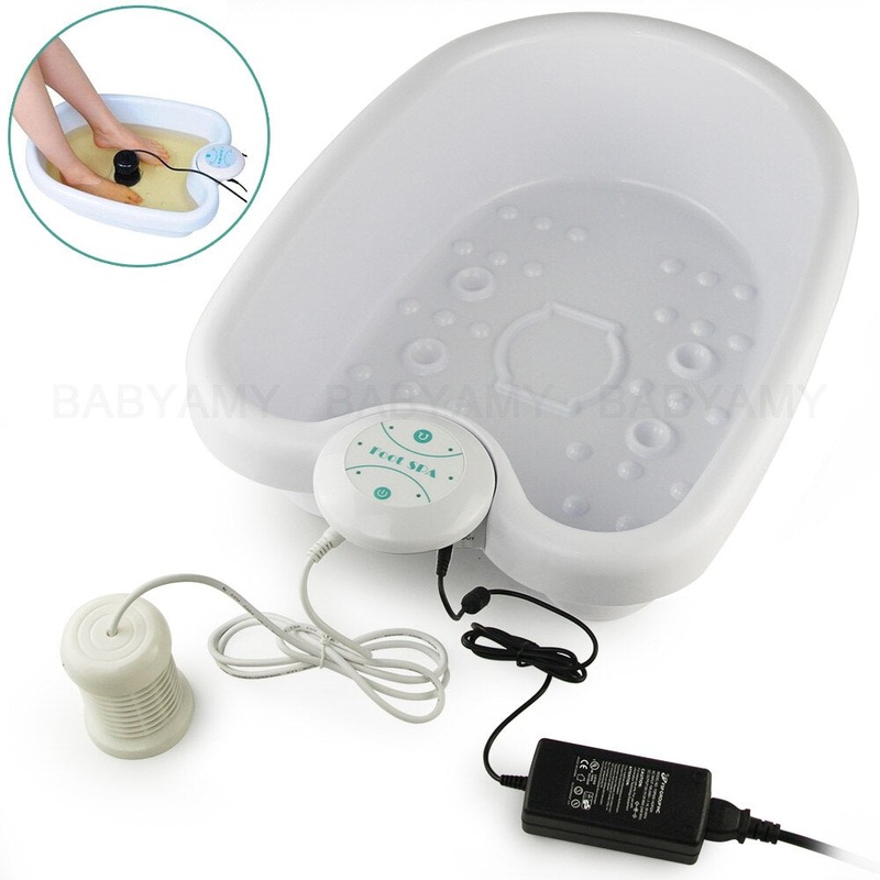 Ion cleanse detox foot spa with plastic foot tub bucket foot bath detox device ionic detox machine