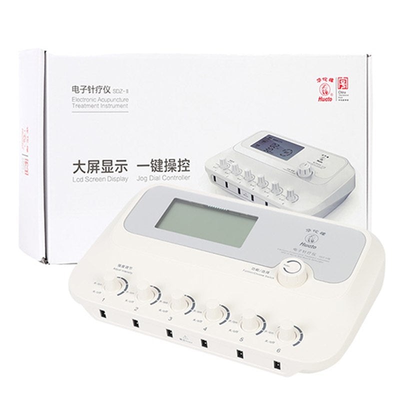 New Hwato SDZ-III Nerve Muscle Stimulator Computer Random Pulse 6 Channel Electro Acupuncture Therapeutic TENS EMS Massager