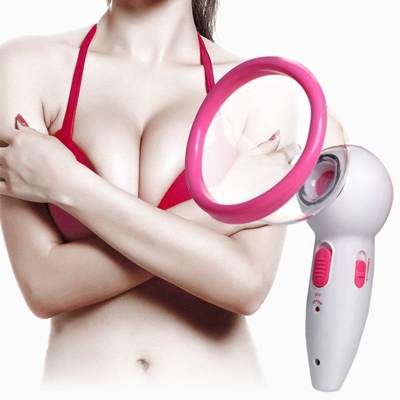 Professional Rechargeable handheld Vacuum Beauty Firming Body Massager Skin Health Care Instrument Chest massaging