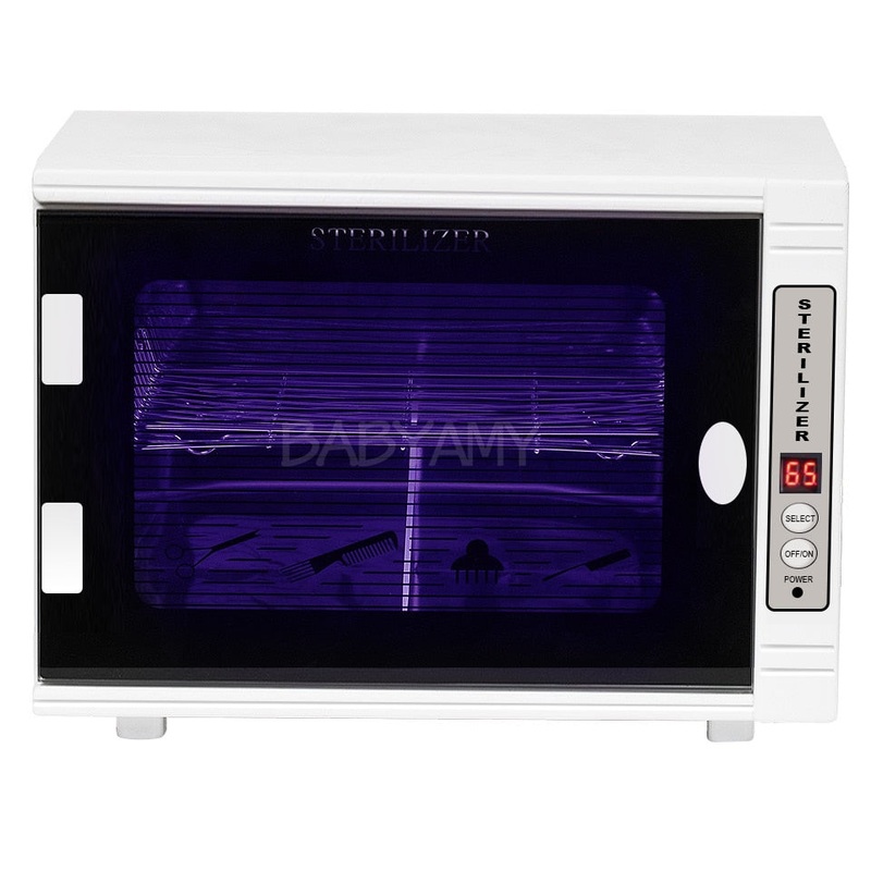 UV Sterilizer Disinfection Box Mini Ozone Disinfecting Cabinet Dental Ultraviolet Timer Lamp Sterilization Nail Cleaner Salon