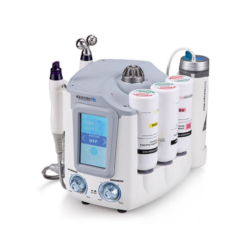 3 In 1 Deep Face Cleansing Aquasure H2 Device H2o2 Water Oxygen Peeling Dermabrasion Cleaning Machine