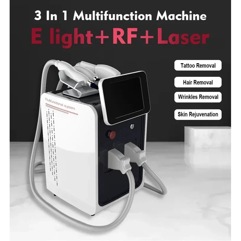 3 in 1 Diode Laser OPT IPL Hair Removal Machine Portable ND Yag Laser Remove Tattoo Professional Beauty Device Laser Hair Remove