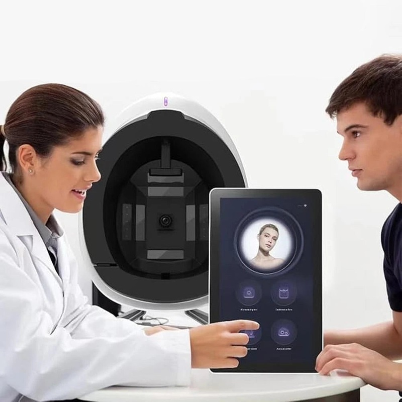 AISIA Q1 3D AI Facial Skin Analyzer Detection Skin Problem Diagnosis 8 Spectrum Professional Analysis Beauty Salon Equipment