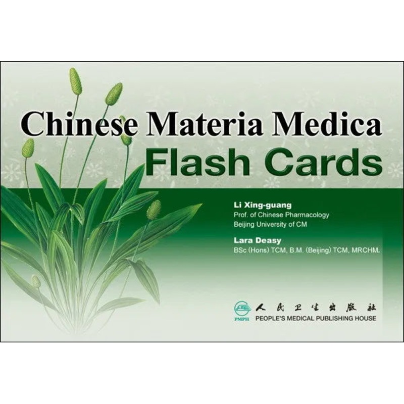 Chinese Materia Medica Flash Cards English Edition