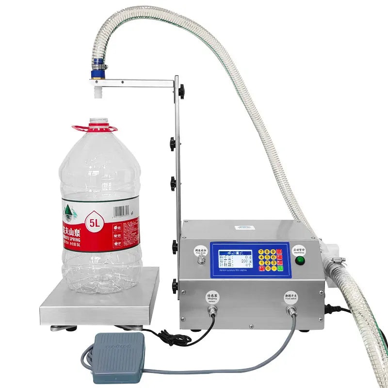 CSY-L36 Large Flow Weighing Type Fully Automatic Quantitative Liquid Laundry Liquid Edible Oil Filling Machine