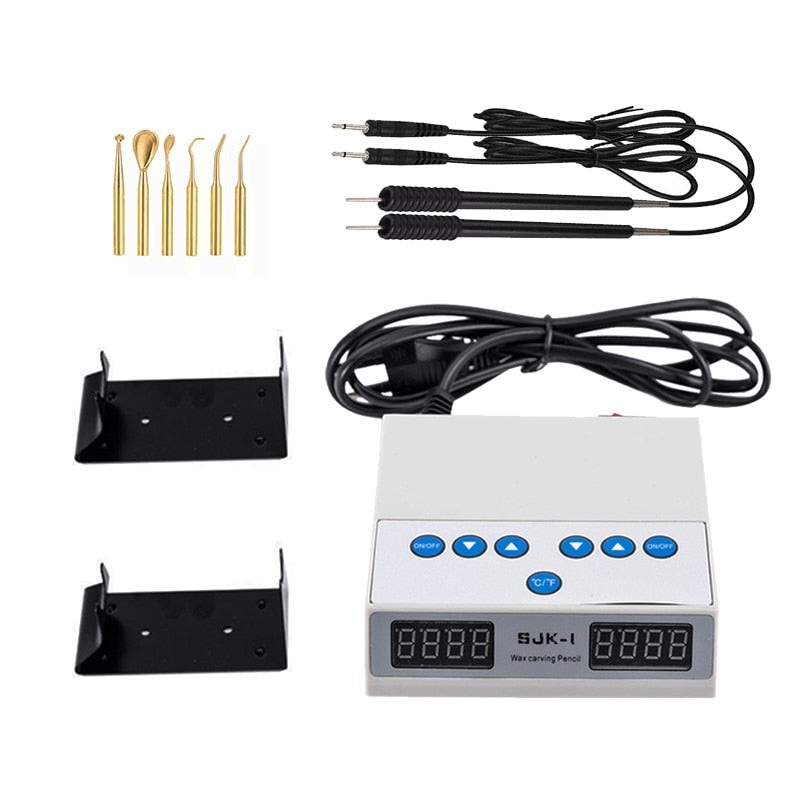 Dental Lab Equipment SJK-I Thin Electric Waxer Carving knife Machine + Double Pen + 6 Wax Tips