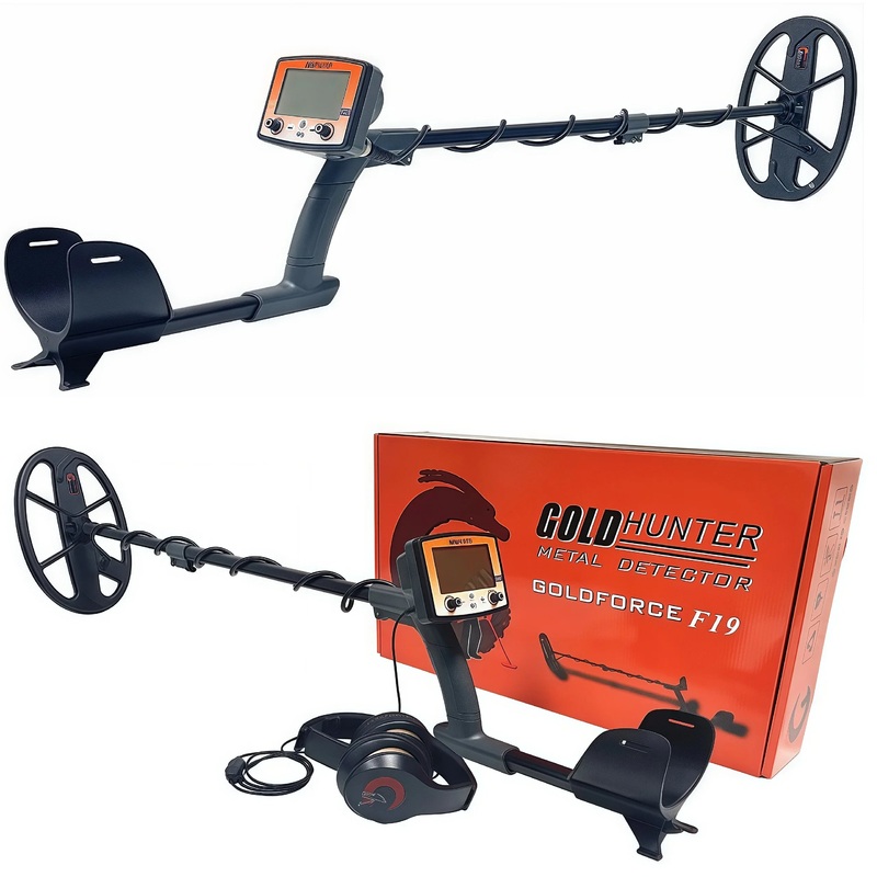 GOLDFORCE F19 Gold Metal Detector Professional Underground Metal Detector With Headphones