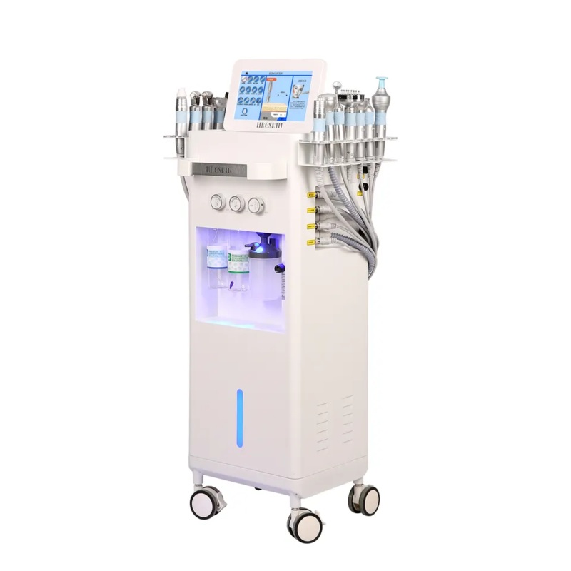 Oxygen Microdermabrasion Pore Cleansing Skin Rejuvenation Bubble Aqua Oxygen Jet Facial Lifting Skin Care Machine