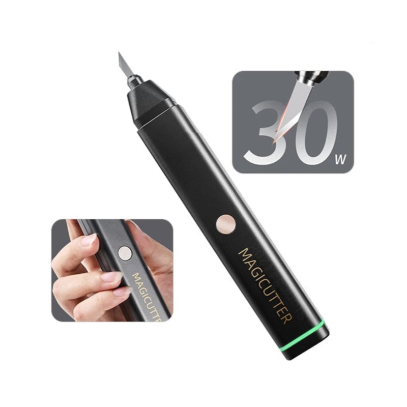 Portable Handheld Ultrasonic Cutting Knife DIY Electric Carving Knife Tool Utility Knife 40KHZ Vibration Cutting 30W