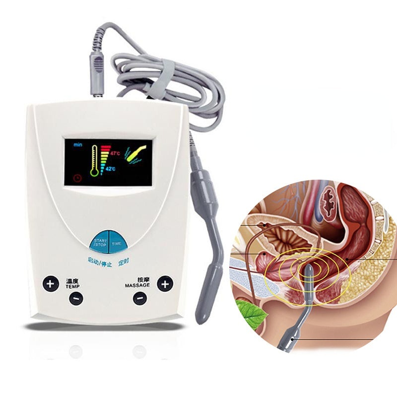 Prostate Pain Relief Massage Instrument Heating Physiotherapy Stimulator Massager Cure Prostatic Urologic Prostatitis Anal Plug