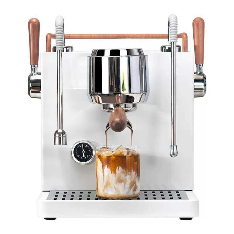 Semi-automatic Espresso Machine Small Commercial Coffee Machine Double Pumps and three Boilers 220V