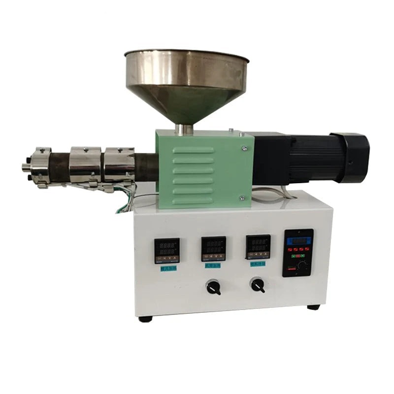 SJ25 Laboratory Desktop Small Extruder Plastic PE PVC Extrusion Equipment Single Screw Equipment Plastic Extruder Extruder