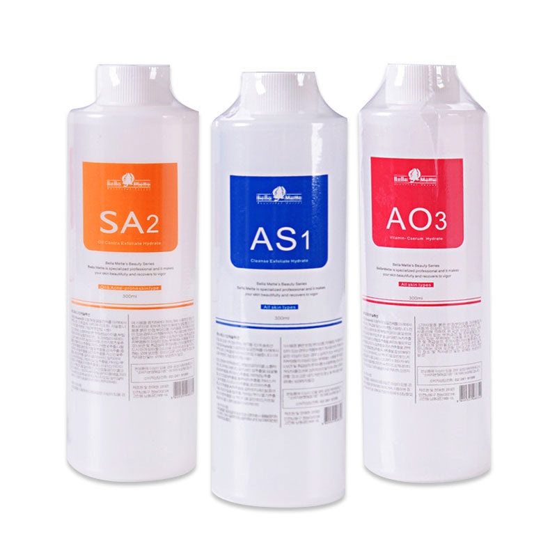 Skin care Face Serum Hydro Facial Aqua Peel Solution 400ml AS1 SA2 AO3 for Skin Deep Cleaning