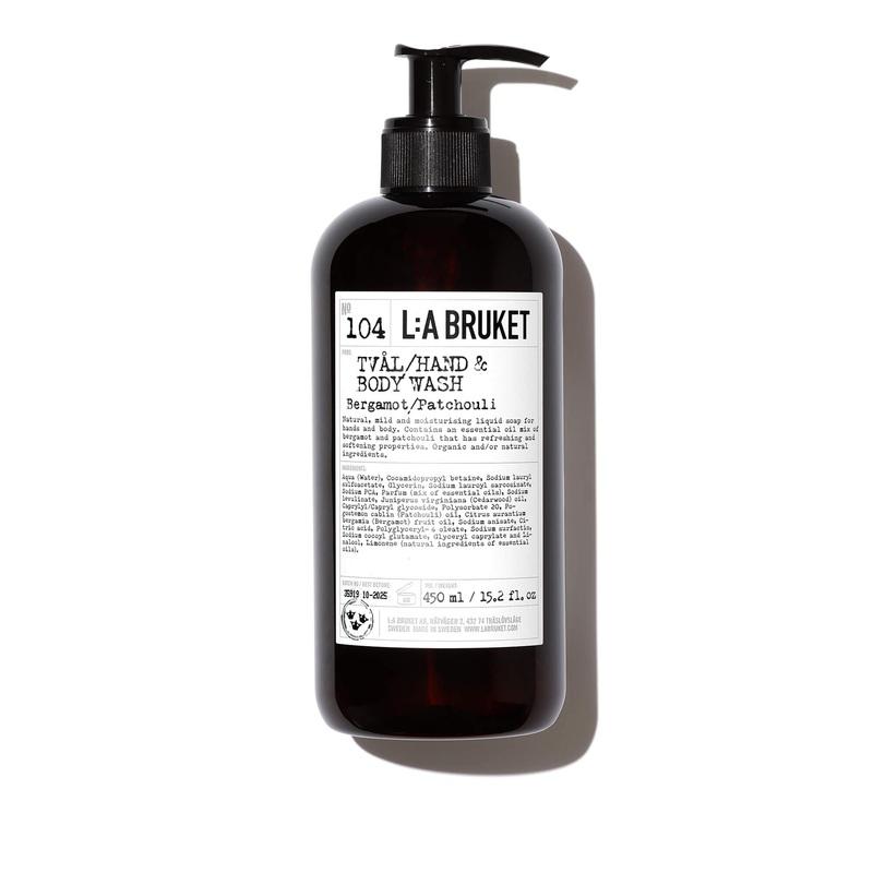 Hand & Body Wash Bergamot Patchouli 104