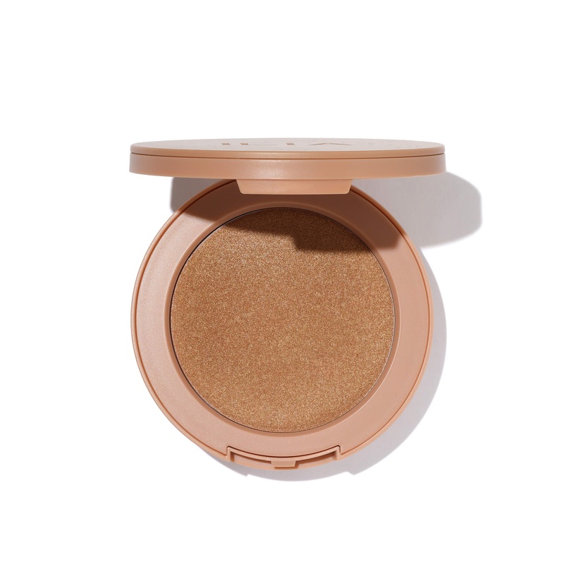 Sunshift Cream Bronzer|Ray: warm golden bronze|Eclipse: peachy bronze|Rise: copper bronze|Bask: rich rosy bronze