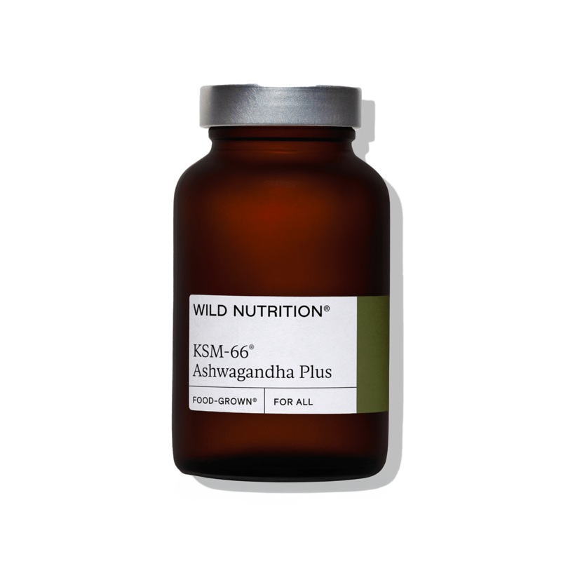 Wild Nutrition Food-Grown KSM-66 Ashwagandha Plus