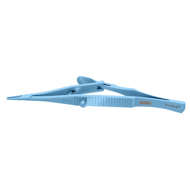 391R 8-080T Kalt Needle Holder, Standard Straight 10.50 mm Jaws, Length 135 mm, Titanium