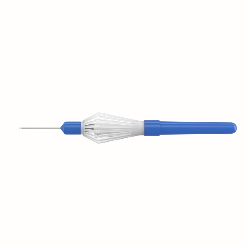 999R 12-211-25DP Disposable Vitreoretinal Straight Scissors, 25 Ga, Plastic Handle 360, 6 per Box