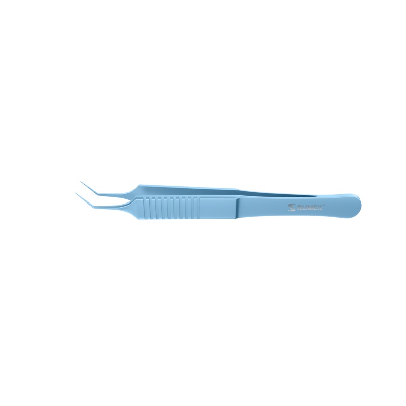 041R 4-174T McPherson Angled Tying Forceps, 8.00 mm Tying Platform, Length 103 mm, Titanium