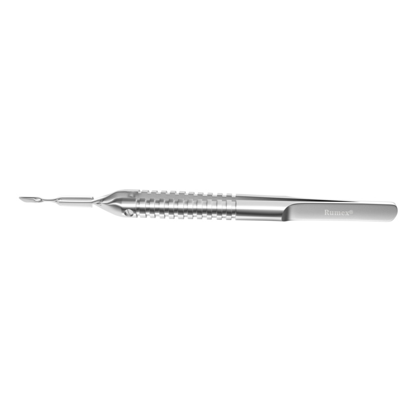 089R 7-1162S Combo Prechopper for Sub-2.00 mm Coaxial Micro Phaco, Straight, Cross-Action, Max Opening 2.00 mm, Round Handle, Length 121 mm, Stainless Steel