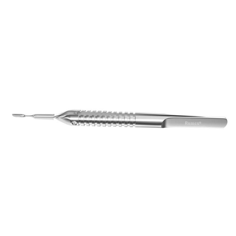 120R 7-1161S Combo Prechopper, Sharp & Blunt Blades, Straight, Cross-Action, Max Opening 3.00 mm, Round Handle, Length 121 mm, Stainless Steel