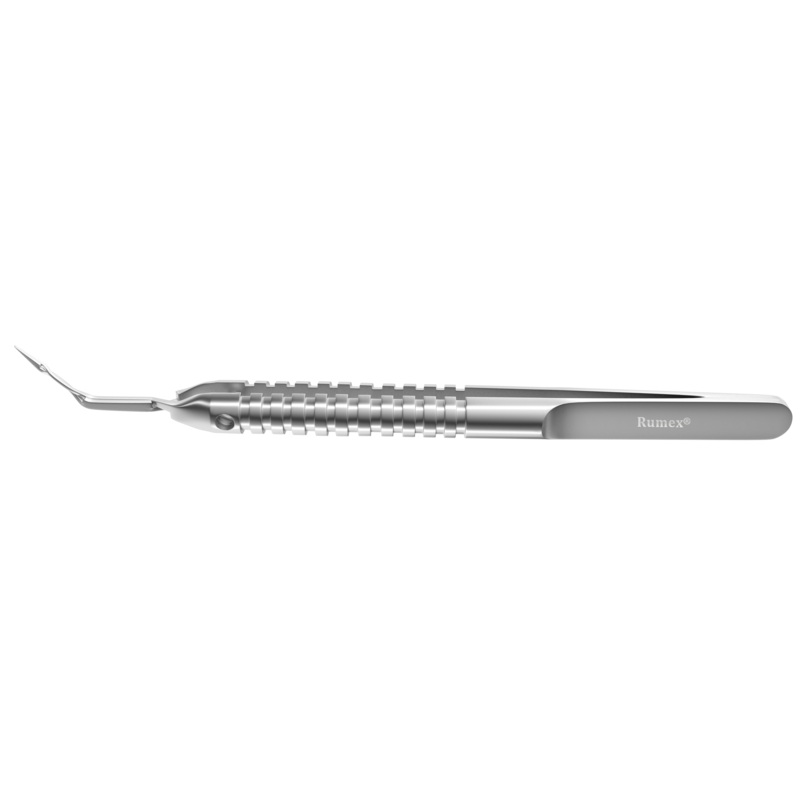 122R 7-111S Prechopper Angled, Cross-Action, Max Opening 3.00 mm, Round Handle, Length 116 mm, Stainless Steel