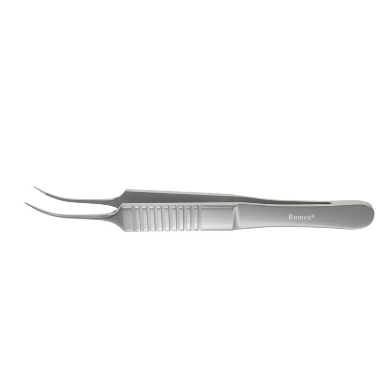 135R 4-177S McPherson Curved Tying Forceps, 4.00 mm Tying Platform, Length 109 mm, Stainless Steel