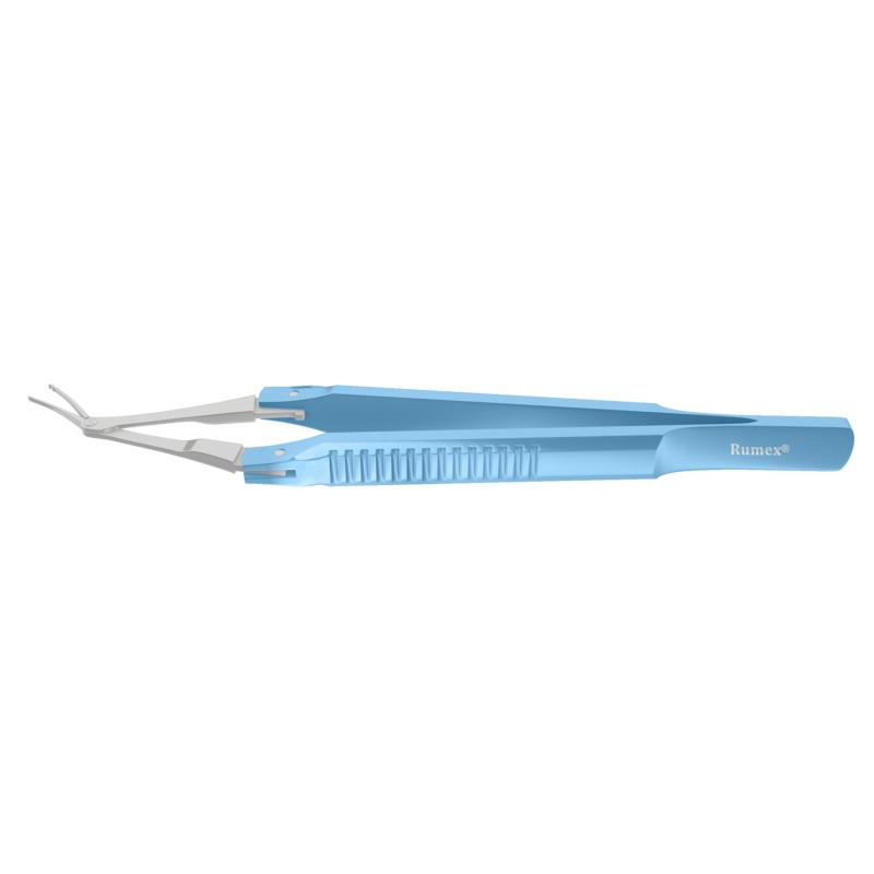 155R 4-21741 Foldable Lens Removing Forceps, Length 114 mm, Squeeze Titanium Handle