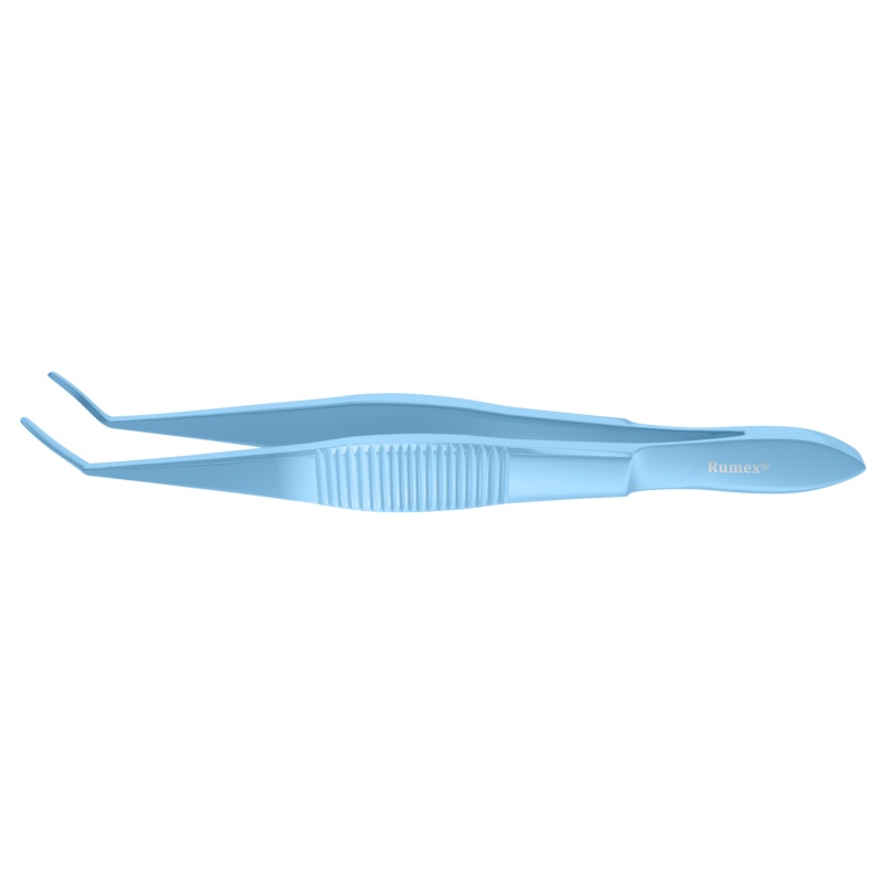 170R 4-2132T Acrylic Lens Insertion Forceps, Flat Handle, Length 105 mm, Titanium
