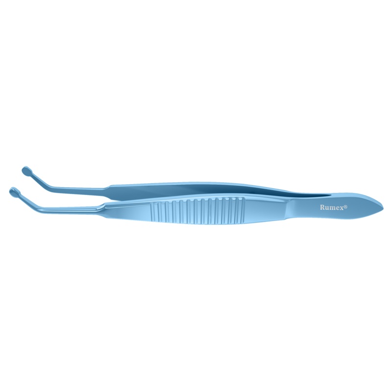 174R 4-1913T Compressing Lid Forceps (MGD), Angled, Length 112 mm, Titanium
