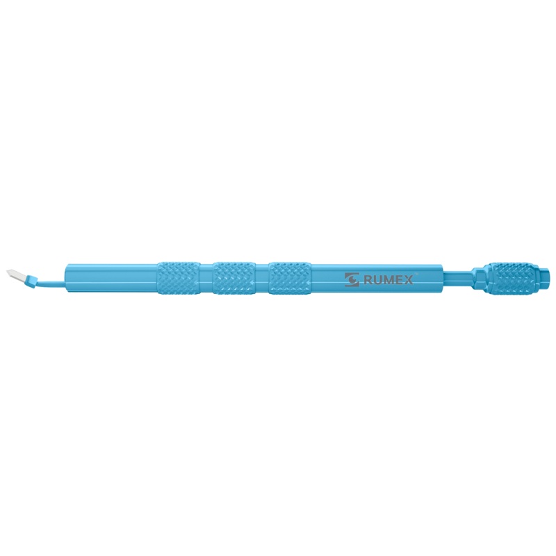 263R 6-20/6SK-072 Phaco Sapphire Knife, Clear Cornea Blade, 2.80 mm, Length 135 mm, Angled Titanium Handle