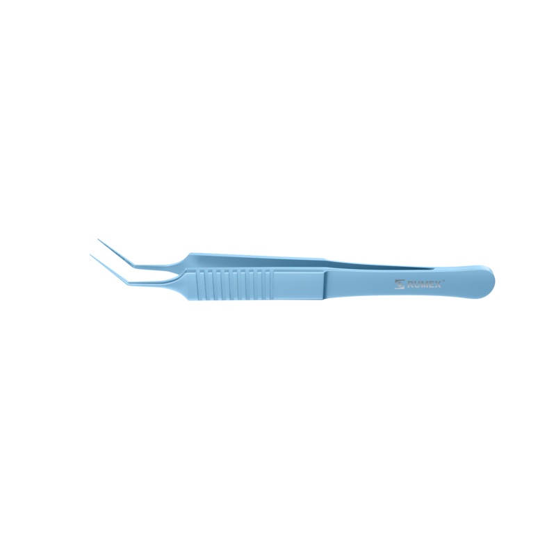 272R 4-176T McPherson Angled Tying Forceps, 12.00 mm Tying Platform, Length 106 mm, Titanium
