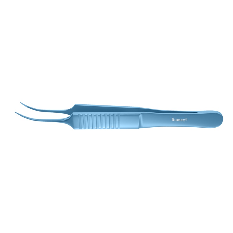 279R 4-177T McPherson Curved Tying Forceps, 4.00 mm Tying Platform, Length 109 mm, Titanium