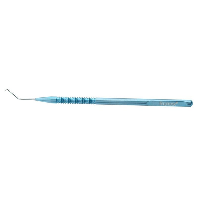 353R 7-097 Micro Finger Chopper, Round Handle, Length 120 mm, Round Titanium Handle