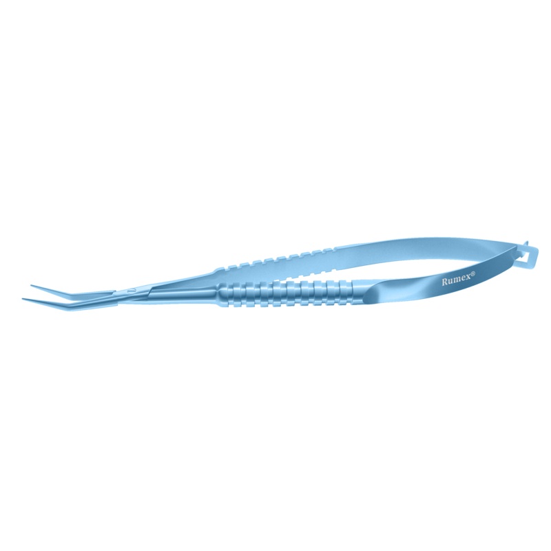 366R 4-2019T Corneal Donor Insertion Forceps, Round Handle, Length 125 mm, Titanium