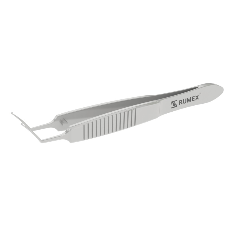 548R 4-246S Florakis Endothelial Forceps, Reversed Tips, Angled 75, Length 103 mm, Stainless Steel