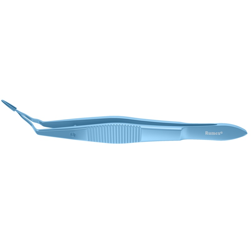 597R 4-2138T Akahoshi Forceps for Acrylic Lens, Cross-Action, Length 108 mm, Titanium