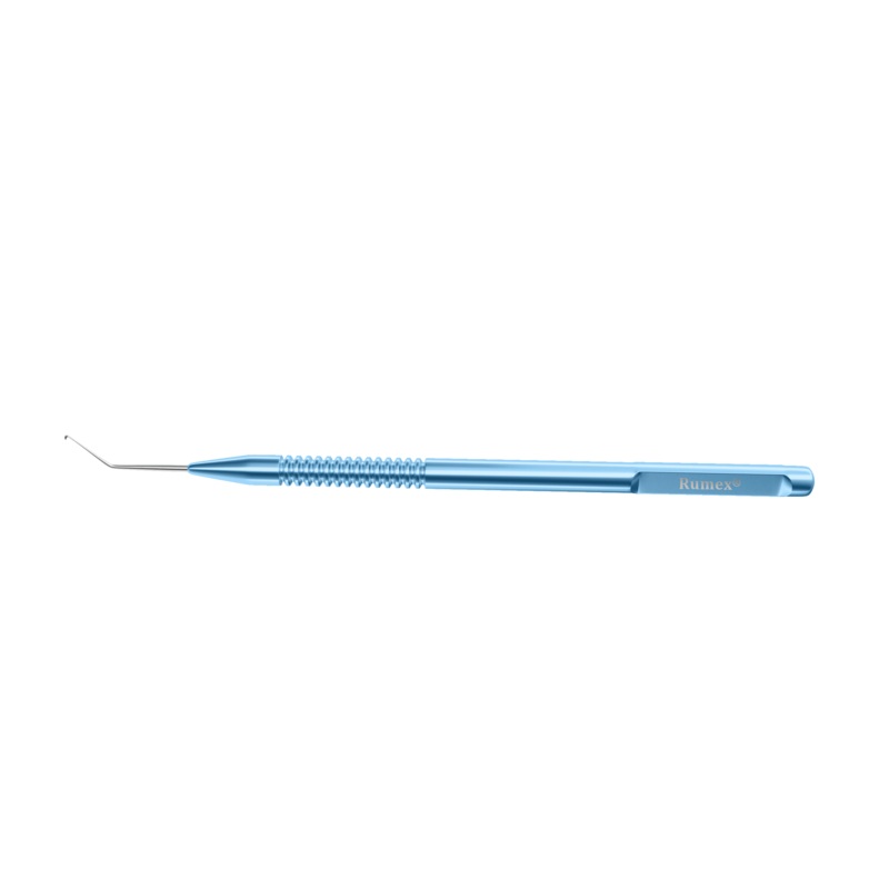 721R 7-069 Phaco Cleaver, LHD, Angled, Length 120 mm, Round Titanium Handle