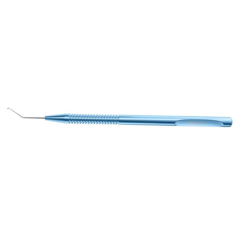 761R 7-135 Axe Quick Chopper, Angled, 10.00 mm from Bent to Tip, Length 120 mm, Round Titanium Handle