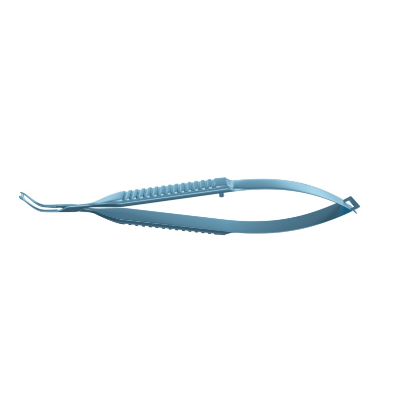 858R 4-260T ARTISAN Implantation Forceps, Flat Handle, Length 100 mm, Titanium