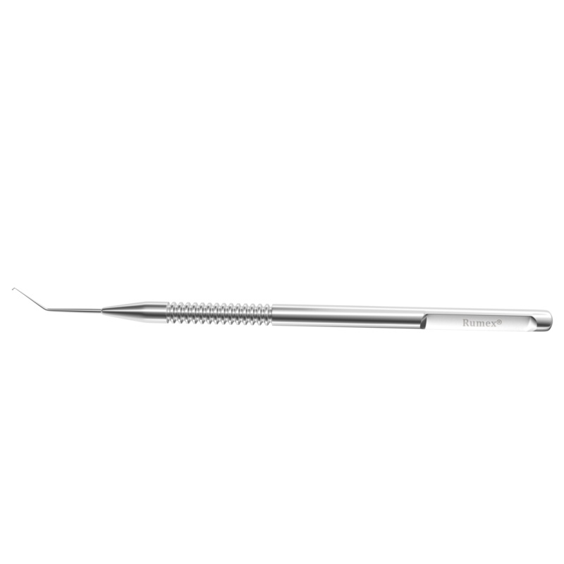 999R 7-065S Rosen Phaco Chopper, Universal, Angled, Length 120 mm, Round Handle, Stainless Steel