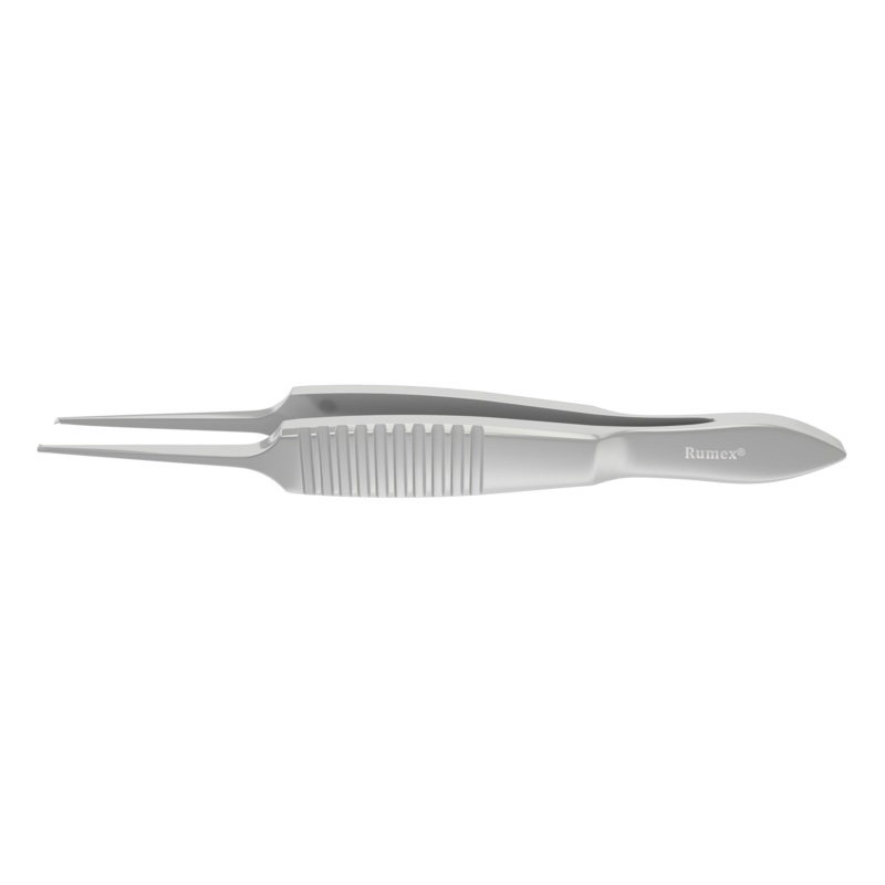 119R 4-0607S Bishop-Harmon Suturing Forceps, 0.30 mm, 1×2 Teeth, 5.00 mm Tying Platform, Length 87 mm, Stainless Steel