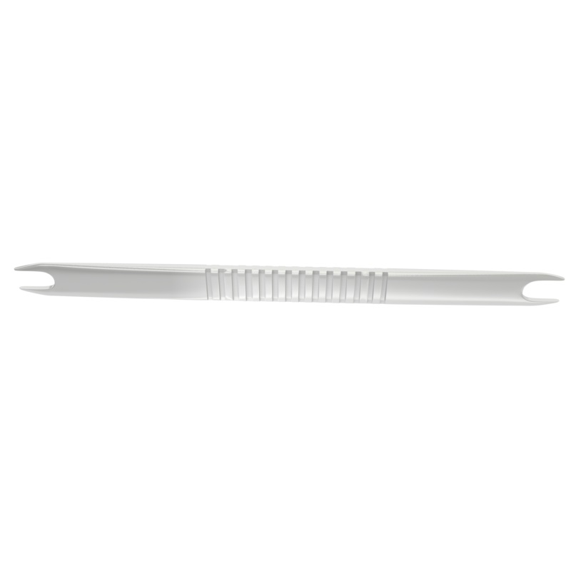 121R 2-100S Braunstein Fixed Caliper, 3.50-4.00 mm, Length 80 mm, Stainless Steel