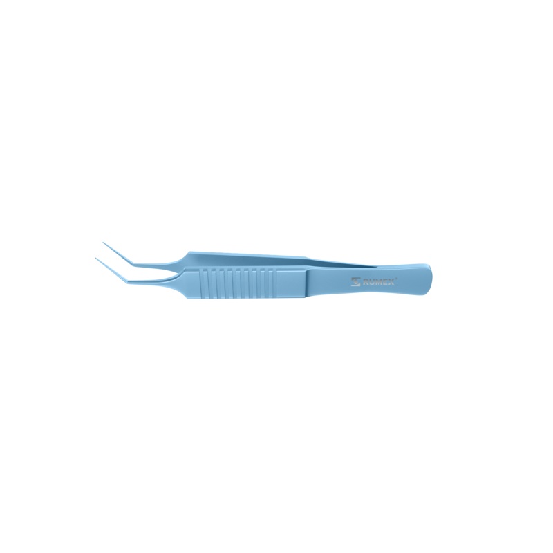 139R 4-092T Kelman-McPherson Tying Forceps, Angled Shafts, with 10.00 mm Tying Platform, Length 86 mm, Titanium