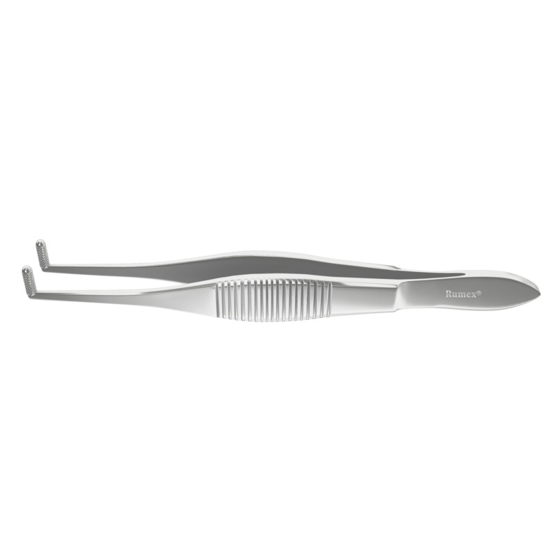 177R 4-124S Compressing Lid Forceps with Atraumatic Rollers, Length 107 mm, Stainless Steel
